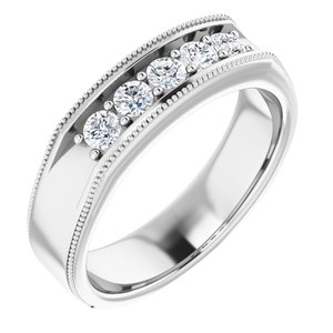 Wedding Bands | Five-Stone Ring